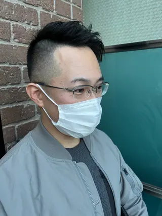 ショート メンズ 久木原 ゆりのヘアスタイル