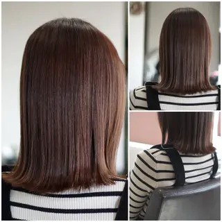 ミディアム 中島 剛のヘアスタイル