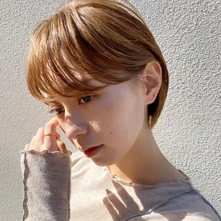 ショート カラー 坂本 裕介/パーマのヘアスタイル