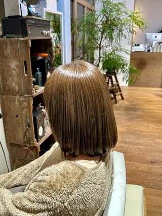 ミディアム カラー 池田 洸斗のヘアスタイル