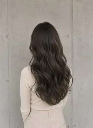 ロング カラー パーマ ヘアアレンジ メンズ 🍀︎Reika 🍀のヘアスタイル