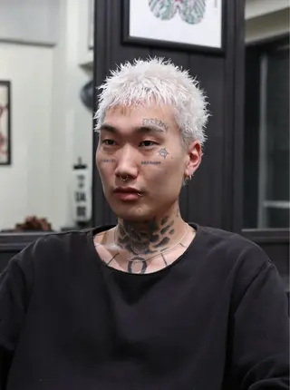 ショート カラー パーマ メンズ 💈メンズ/パーマ 💈中目黒/谷のヘアスタイル