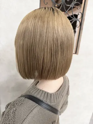 ショート 垢抜け🪄透明感✨ ブリーチ特化のヘアスタイル
