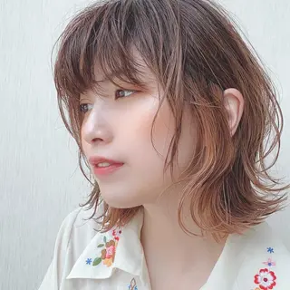 ミディアム カラー REM【阿佐ヶ谷】 MEGUのヘアスタイル