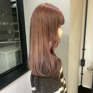 ロング カラー otoha✳︎ くすみ艶カラーのヘアスタイル