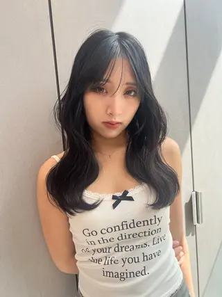 ミディアム 宮嶋 蓮のヘアスタイル