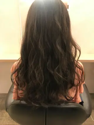 ロング 野村 莉夏香のヘアスタイル