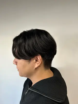 ミディアム メンズ 相澤 拳のヘアスタイル