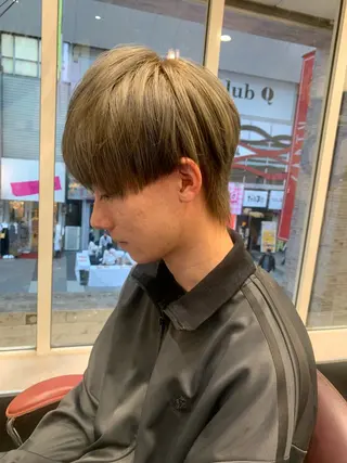 ショート カラー メンズ EARTH 寺本尚生のヘアスタイル