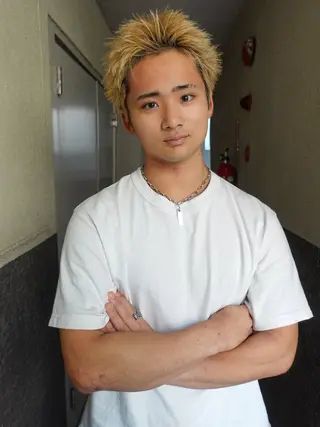 ショート メンズ キタダ ヒロキのヘアスタイル