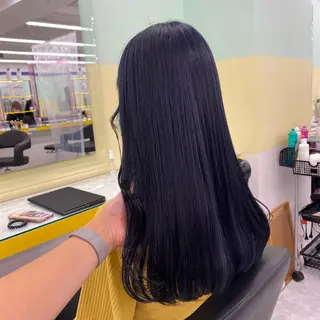 セミロング カラー ヘアアレンジ mai🍑暖色カラー /レイヤー💖のヘアスタイル
