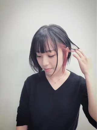 カラー 🎖大人ショート🎖 河越守のヘアスタイル