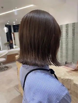 ミディアム カラー 新宿/韓国ボブ/ レイヤーボブしょうごのヘアスタイル