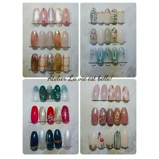 ネイル アトリエ ラヴィエベルのネイルデザイン