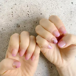 ミディアム カラー パーマ ヘアアレンジ メンズ キッズ ネイル マツエク・マツパ Salon Ｋのネイルデザイン