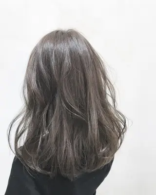 ロング カラー 吉河 克則のヘアスタイル