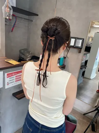 ヘアアレンジ RIENS aura / ayu ♡のヘアスタイル