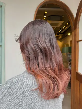 セミロング かとう なこ🐾のヘアスタイル