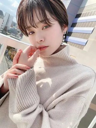 ショート カラー key5階 イソムラのヘアスタイル