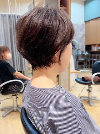 ショート ショート/レイヤー /札幌/小山内のヘアスタイル