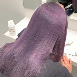 ミディアム カラー れい🫧 ハイトーン特化のヘアスタイル