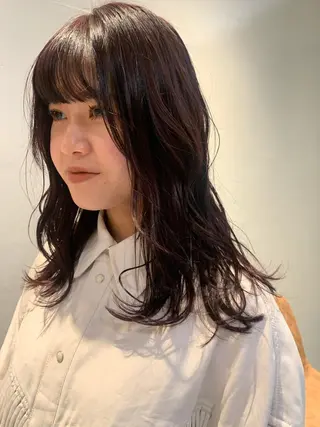ロング カラー RISAKO レイヤーカット🎀のヘアスタイル