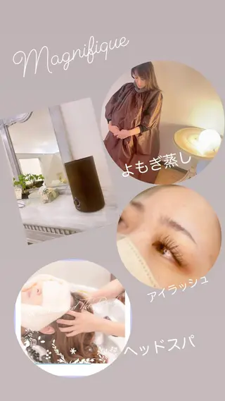 マツエク・マツパ Magnifique MAIのマツエク・マツパデザイン
