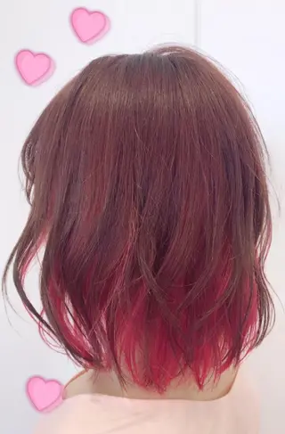 カラー 新宿駅近♡個室 ♡関口三都季🌜のヘアスタイル