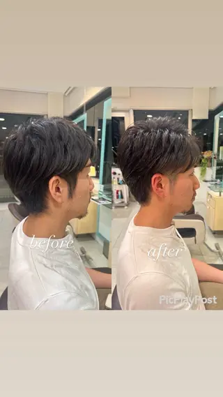 メンズ 大人デザイン 🍃MORIKA🍃のヘアスタイル