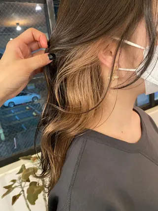 ロング ari/ヘアセット レイヤーカット✂︎のヘアスタイル