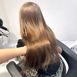 ロング カラー 表参道♡暗髪♡ 艶カラー♡アユミのヘアスタイル