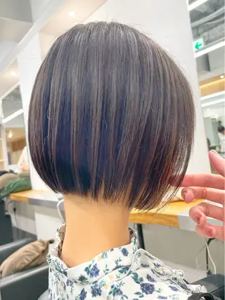 ショート ボブ/ショートボブ /銀座/小林舜弥のヘアスタイル