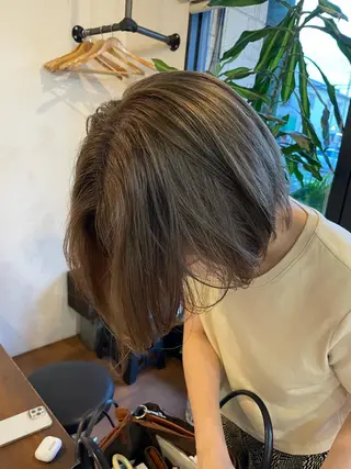ミディアム カラー AKALA HAIR 西宮店 Juriのヘアスタイル