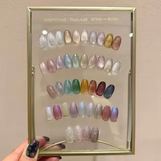 ネイル nuu 栄  /  シェアサロン所属・nuu栄 ユキ / 大人ニュアンスのネイルデザイン