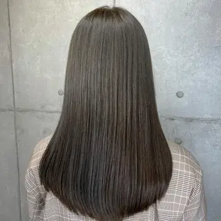 セミロング newi WASHIOのヘアスタイル