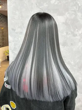 ロング カラー lil'Lab所属・ハイトーンカラー💇 磯本　貴信のヘアスタイル