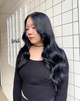 ロング けいこ🍊ニュアンス ネイル/個性派ネイルのネイルデザイン