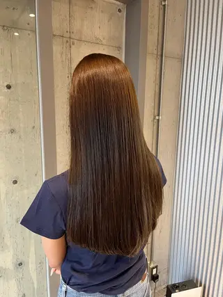 ロング カラー ヘアアレンジ ボブ×艶カラー 特化・リクト💥のヘアスタイル