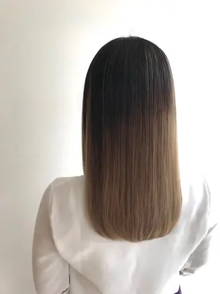 ロング カラー パーマ ヘアアレンジ 🥇髪質改善🥇 polon代表鵜澤のヘアスタイル