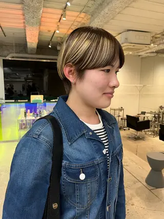 ショート rimi/ショート /透明感カラーのヘアスタイル