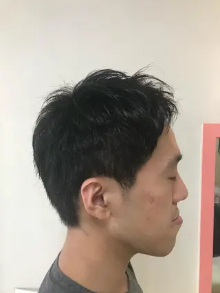 ショート メンズ 横田 尚登のヘアスタイル