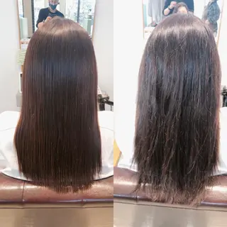 ロング メンズパーマ・ 美髪縮毛矯正・坂田のヘアスタイル