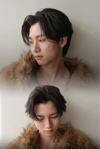 カラー オオタユウト🫧 圧倒的ツヤ髪🫧のヘアスタイル