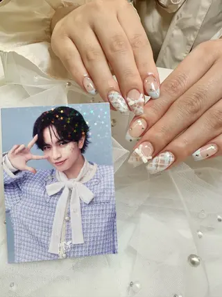 ネイル nami🐰🎀 堺筋本町ネイルサロンのネイルデザイン