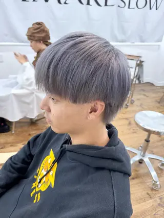 ショート カラー メンズ YUIMARL/ HIROTOのヘアスタイル