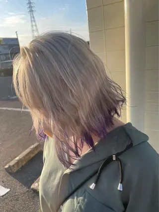 ミディアム 小島 陽成のヘアスタイル