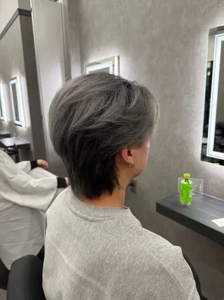 ショート カラー パーマ メンズ メンズ特化 👑YUTAのヘアスタイル