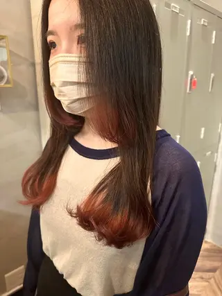 ロング RI HOのヘアスタイル