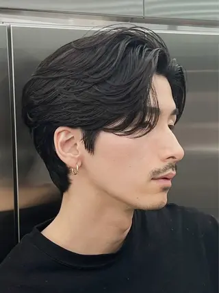 ショート パーマ メンズ 久保田 良のヘアスタイル