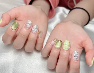 ネイル Aura  Nail 長さだし/パラジェルのネイルデザイン
